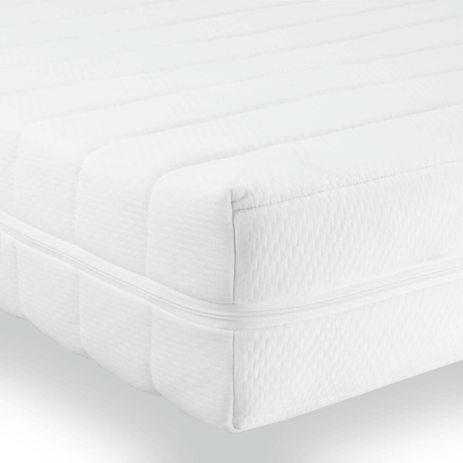 - Matelas ferme 90x190 - Matelas en 7 zones ergonomiques, Hauteur 16 cm