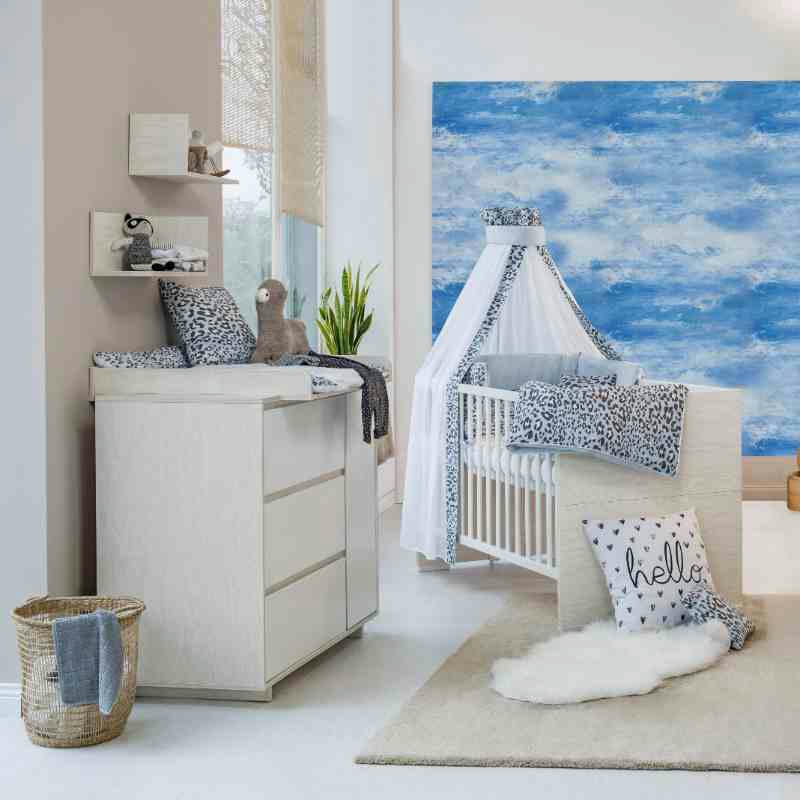 CAPRI - Commode à langer à langer blanc