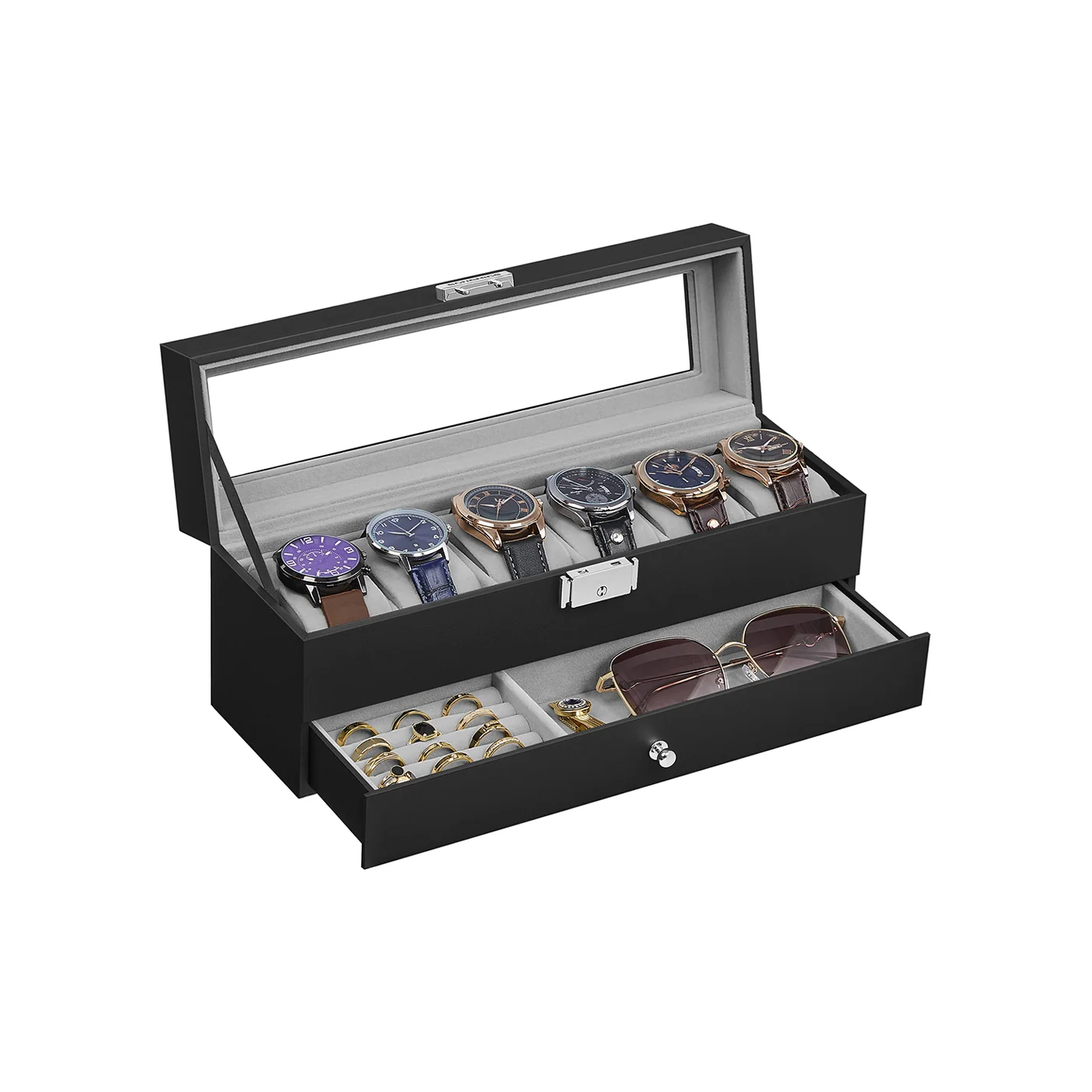 Boîte à montres 2 étages