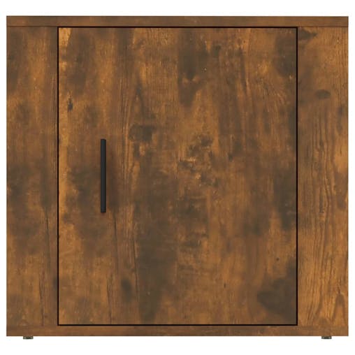 NNEVL Bedside Cabinet Smoked Oak 50x39x47 cm
