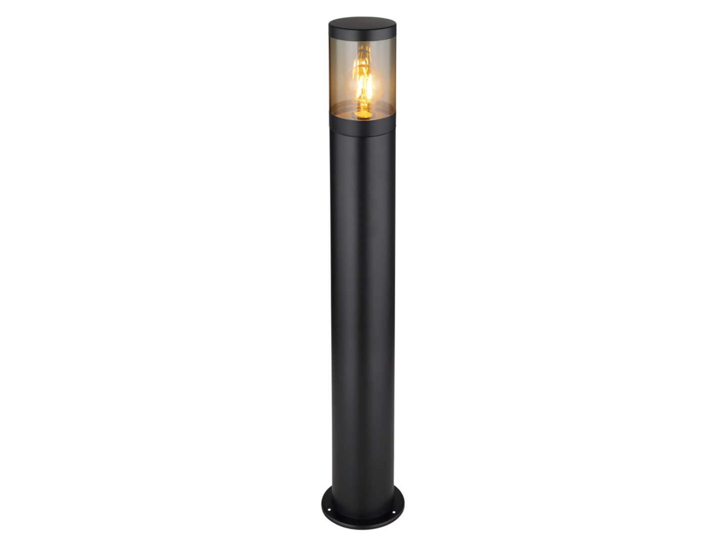 Słupek ogrodowy Xeloo 80 cm stalowy czarny