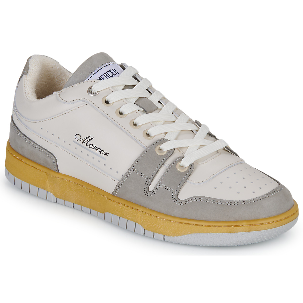 The Mercer Brand - THE BROOKLYN - White / Taupe