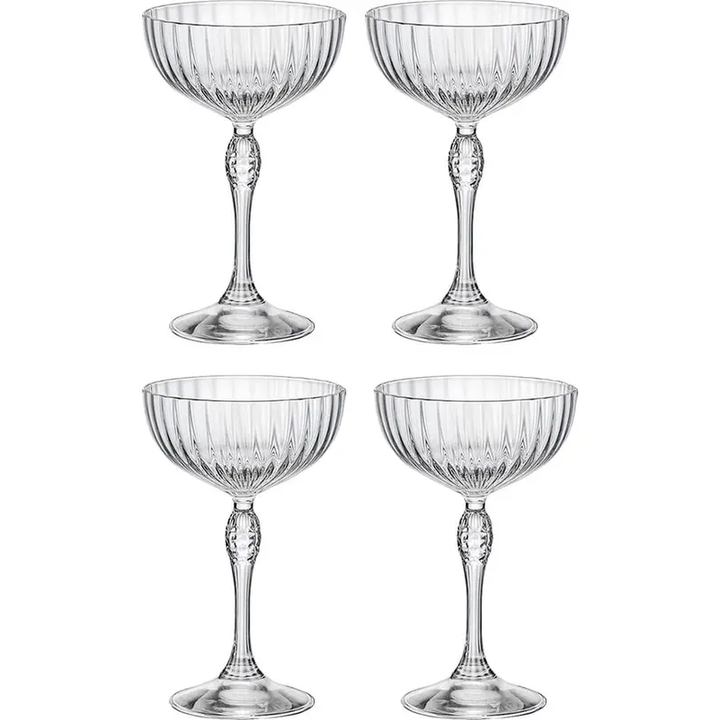 Cocktailglas 4er-Set America 20s