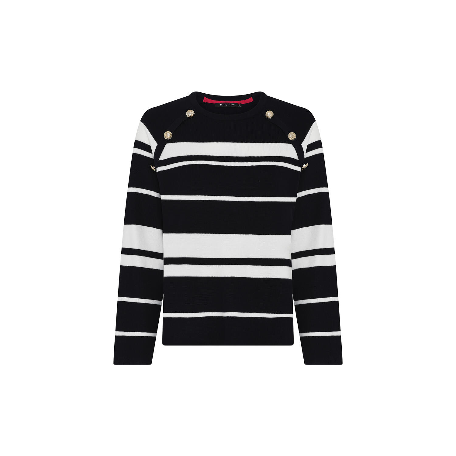 Jumper Sporty Milano Knit, navy/offwh