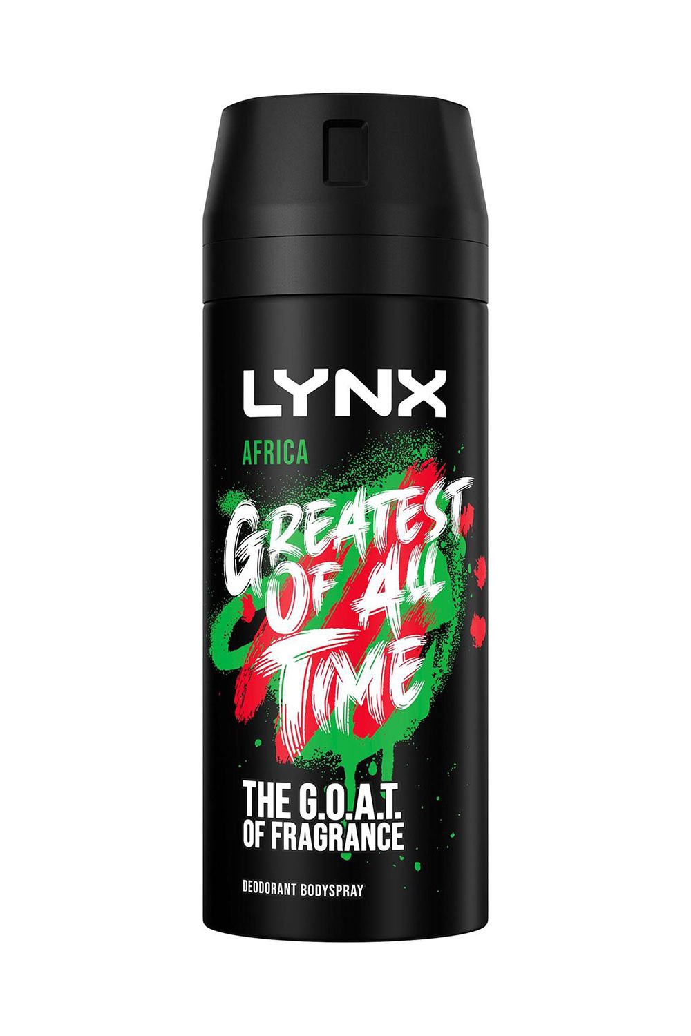 Lynx Body Spray' Africa High Definition Deo for Men, 6x150ml