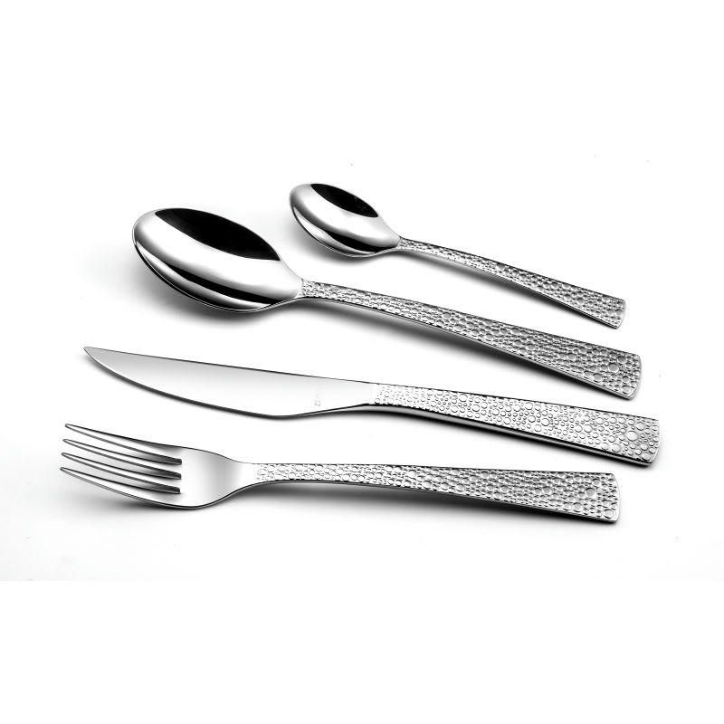 LIVIA RONDA - Ménagère 50 couverts en Acier Inoxydable