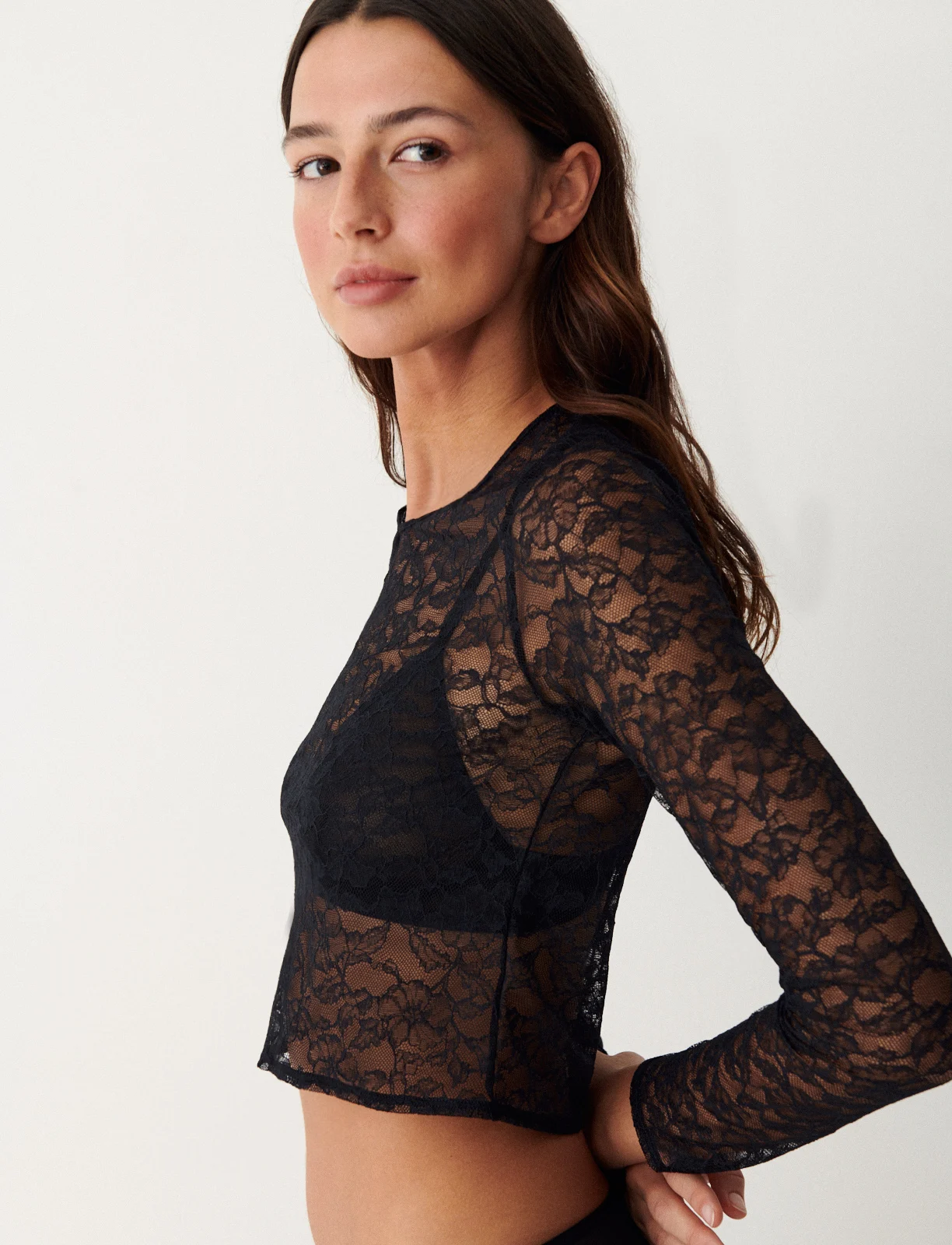 T-shirt manches longues DIVINE LACE