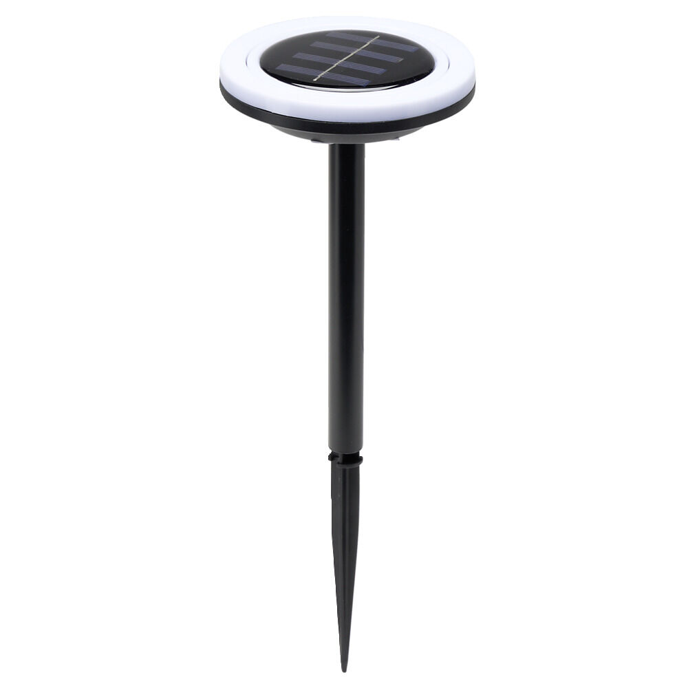 Borne solaire à planter forme anneau 6LED Ø10xH34cm