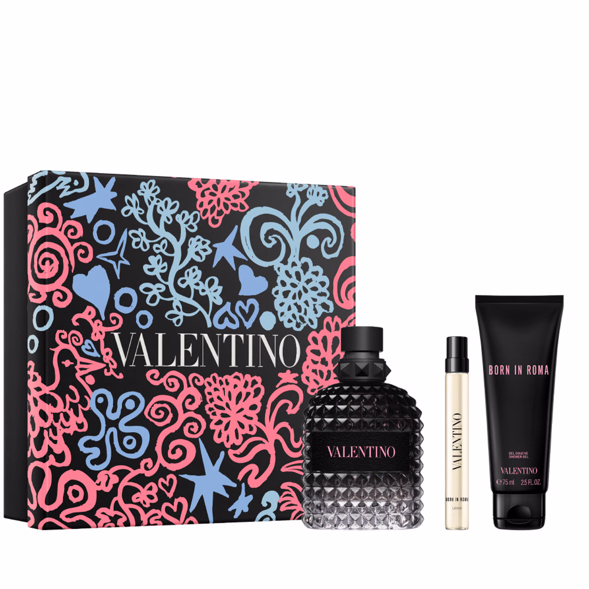 BORN IN ROMA UOMOCoffret - eau de toilette + gel douche + format voyage
