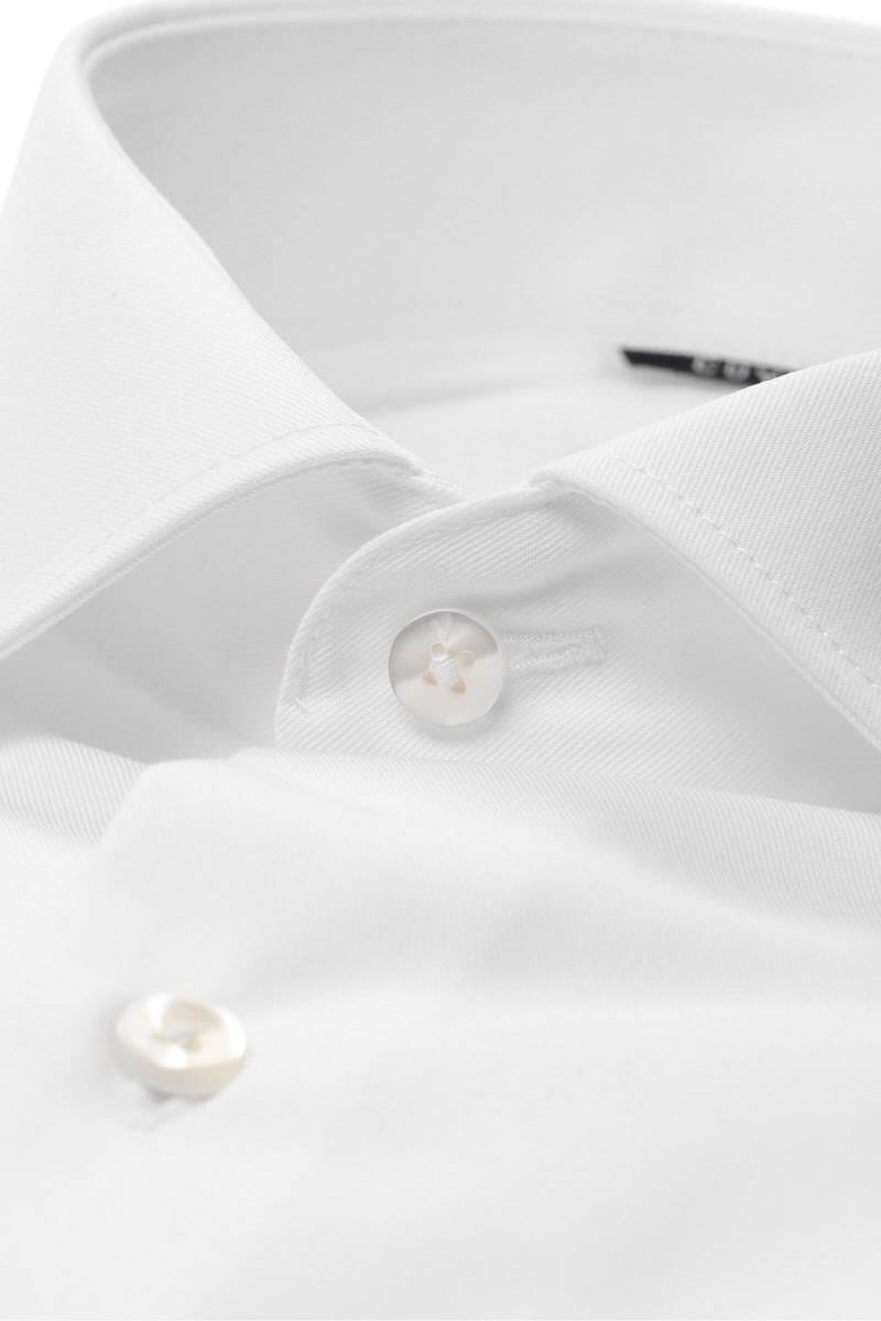 ETERNA Cover Shirt Modern Fit Hemd weiss, Einfarbig (extra kurzer Arm)