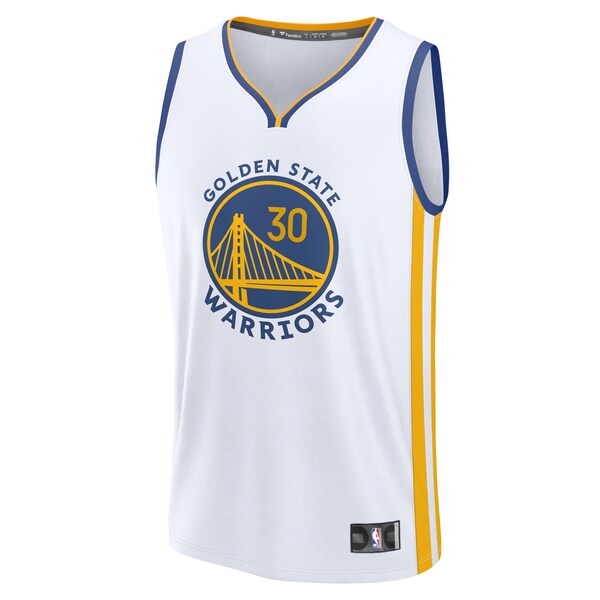 Stephen Curry Golden State Warriors  Fast Break Replica Jersey - Association Edition - White
