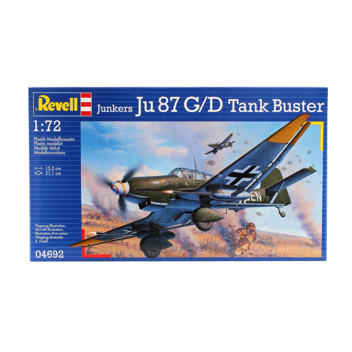 Revell Junkers Ju 87 Tank Buster Model Kit 1:72