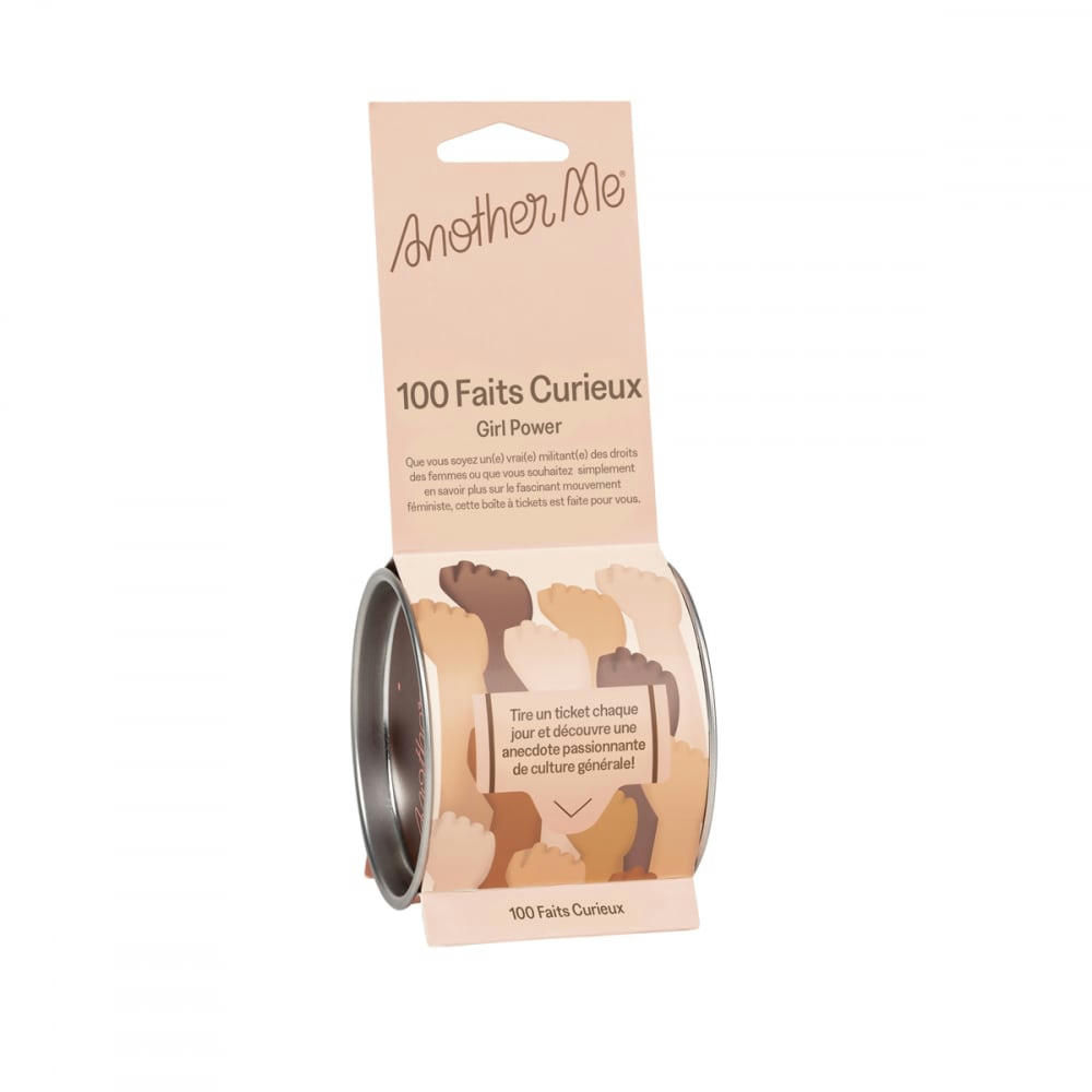 - 100 faits curieux girl power papier multicolore