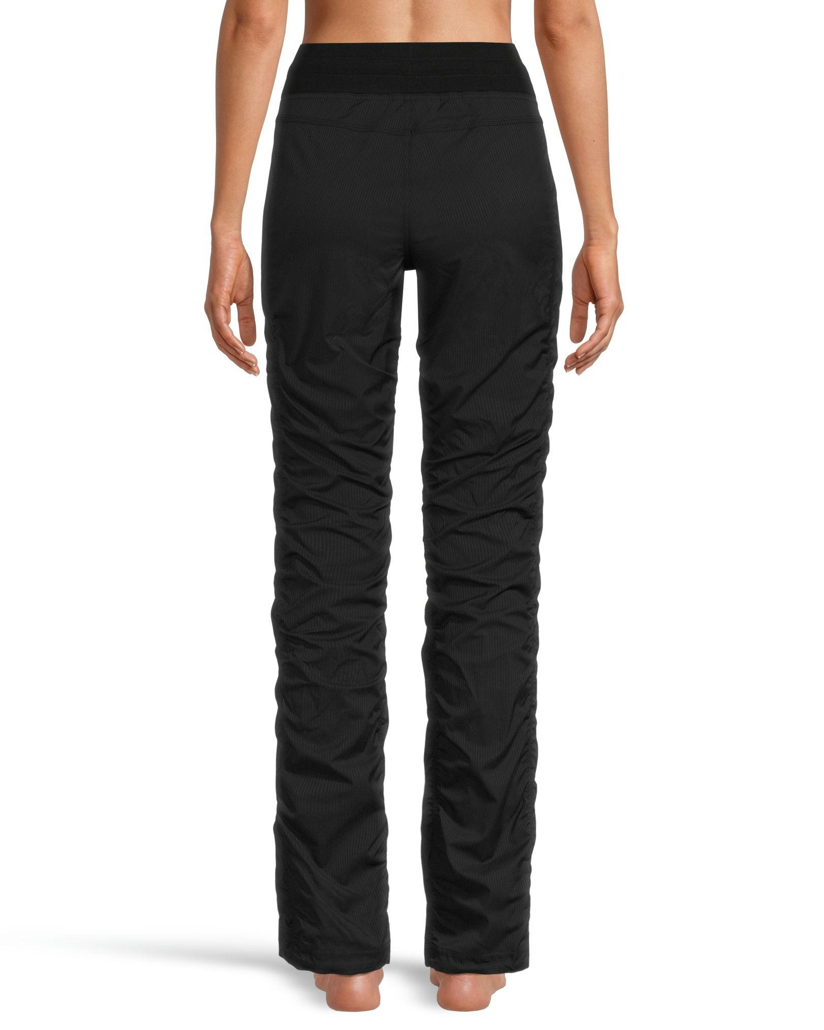 Shambhala Women's Mid Rise Ruched Woven Active Pants
