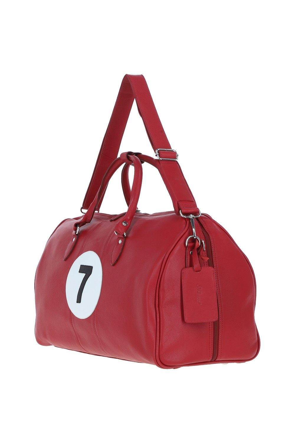Ashwood Leather No7' Real Leather Sports Holdall Bag with Shoulder Strap