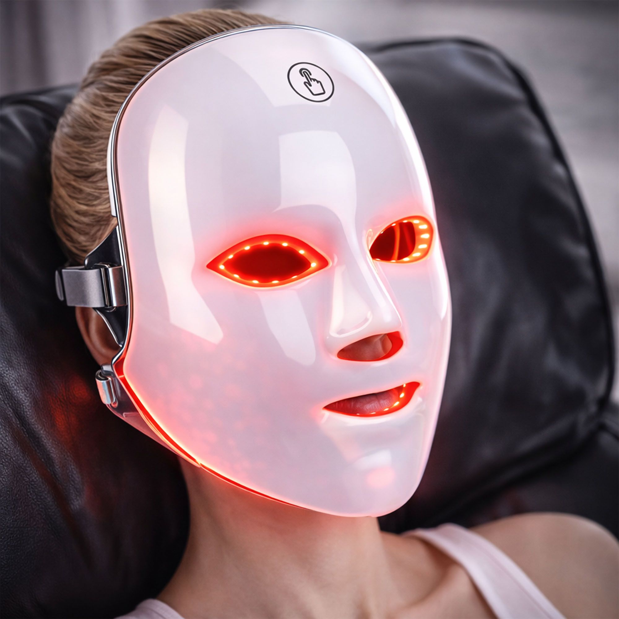 Dragodirect 7 Colour LED Facial Mask USB Rechargeable Skin Care Device