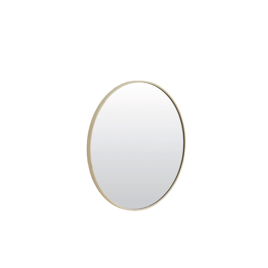 Light & Living - Espejo spiegel rond Ø50 cm - glas helder+crème