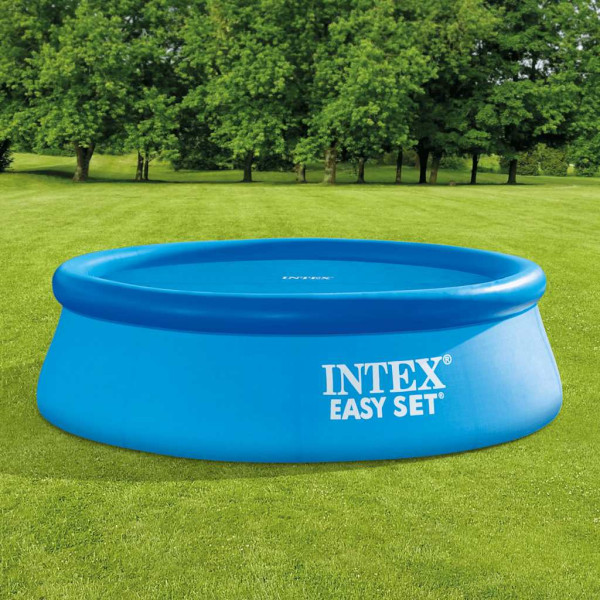 Plandeka solarna do basenu Niebieski 206 cm Polietylen INTEX