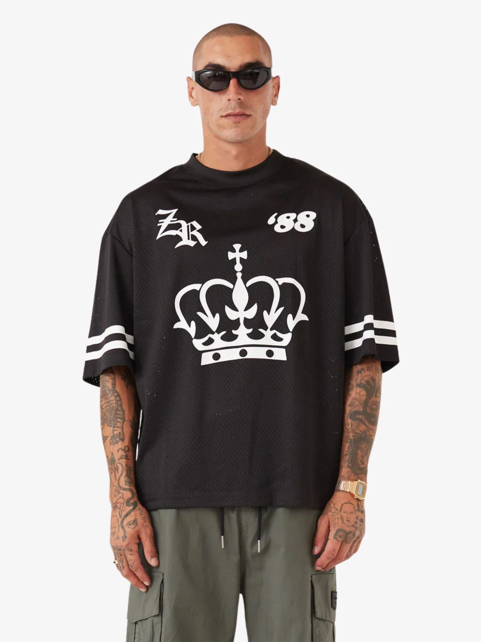 Mesh Baseball Tee