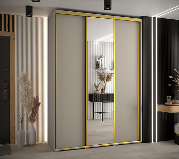 Armoire Dakota 3 a portes coulissantes 180/45/235,3portes