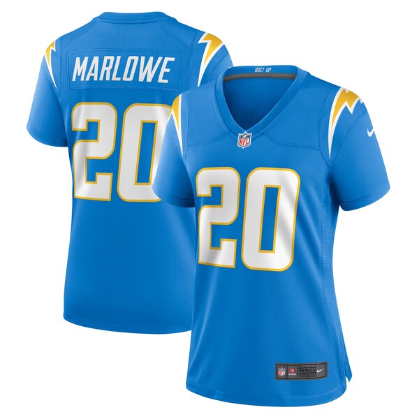 Dean Marlowe Los Angeles Chargers Nike Women's Team Game Jersey -  Powder Blue