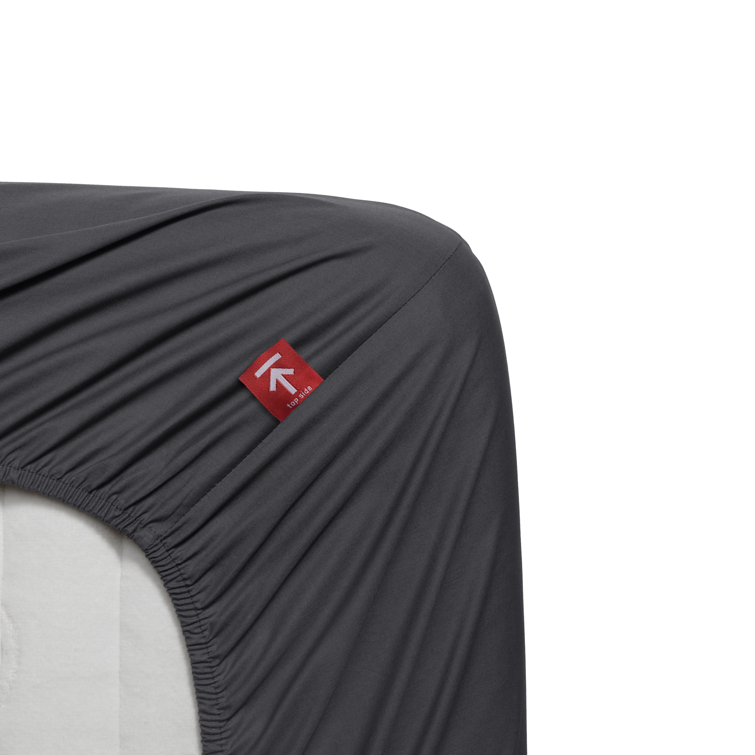 Beddinghouse Percale katoen - Hoeslaken - 160x200 - Antraciet