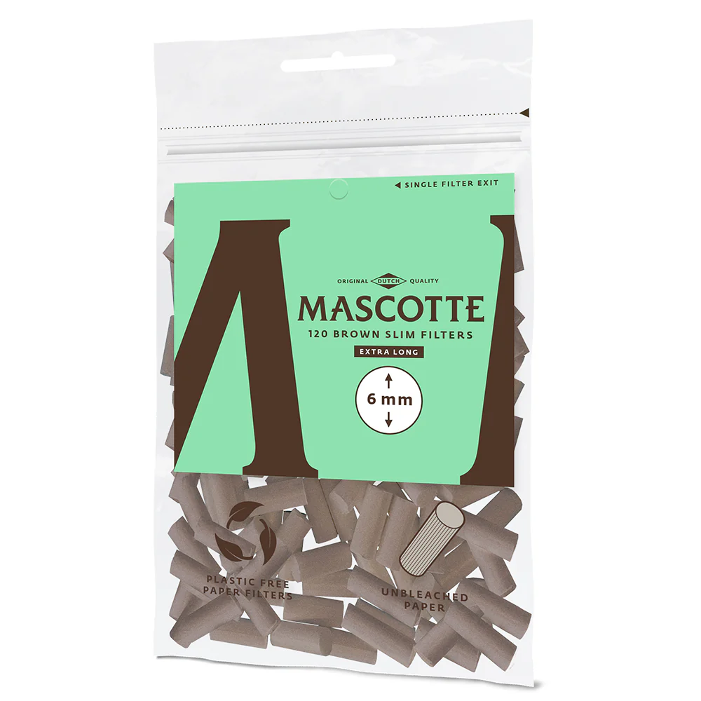 Mascotte Brown Slim XL Filter Tips