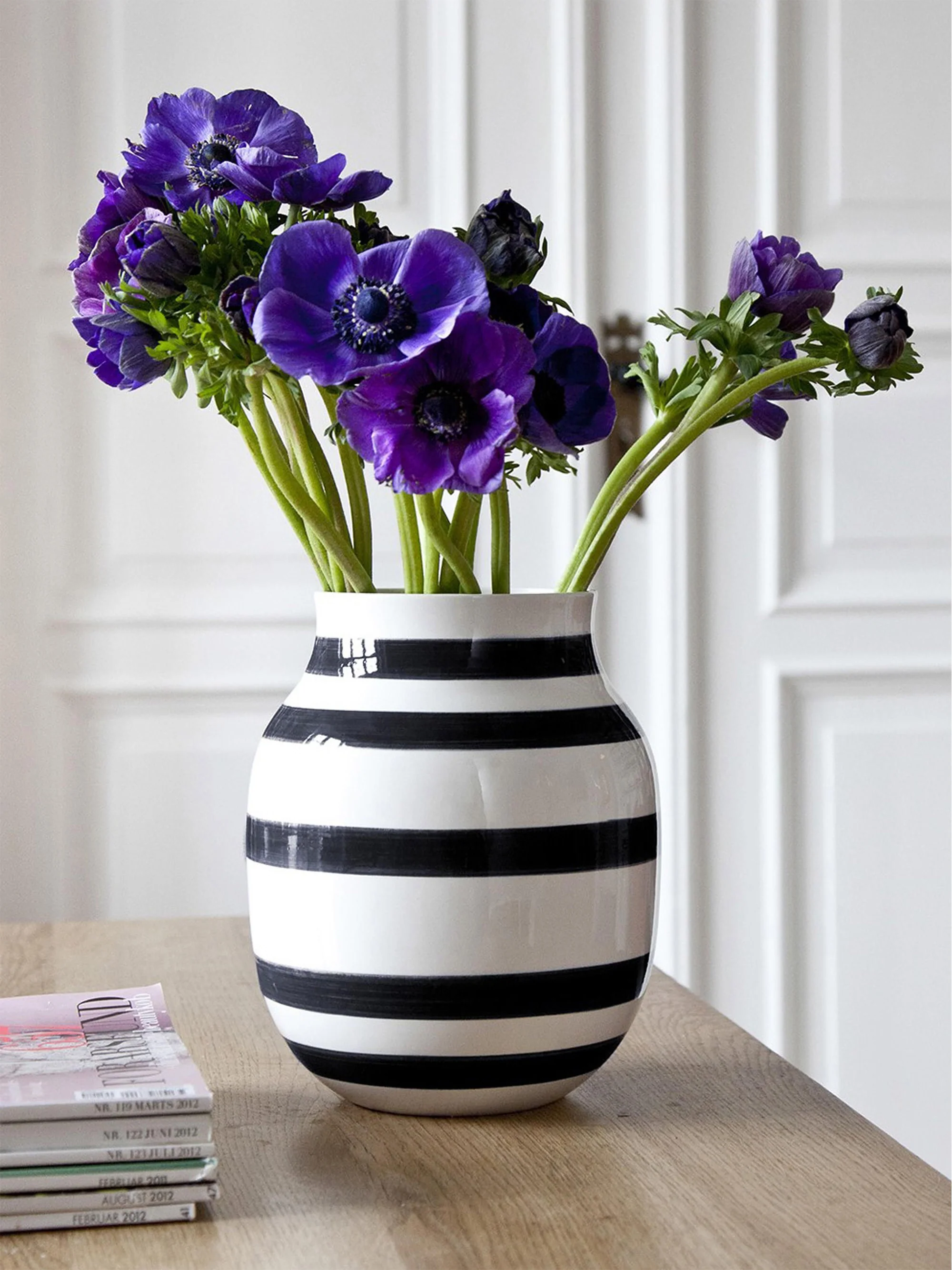 Handgefertigte Keramik-Vase Omaggio, H 20 cm