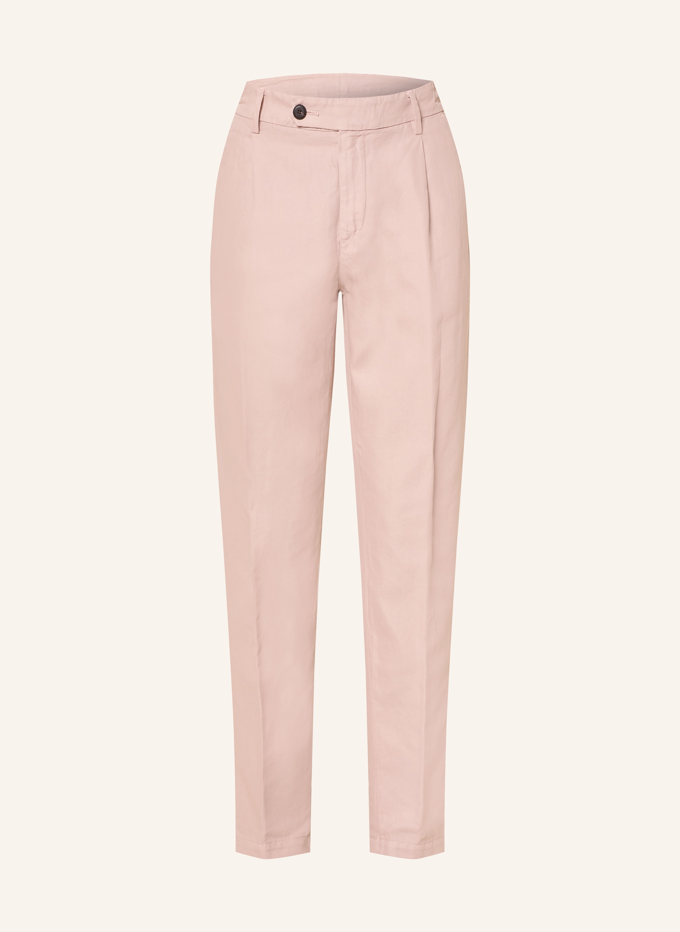 eleventy Chino Extra Slim Fit mit Leinen