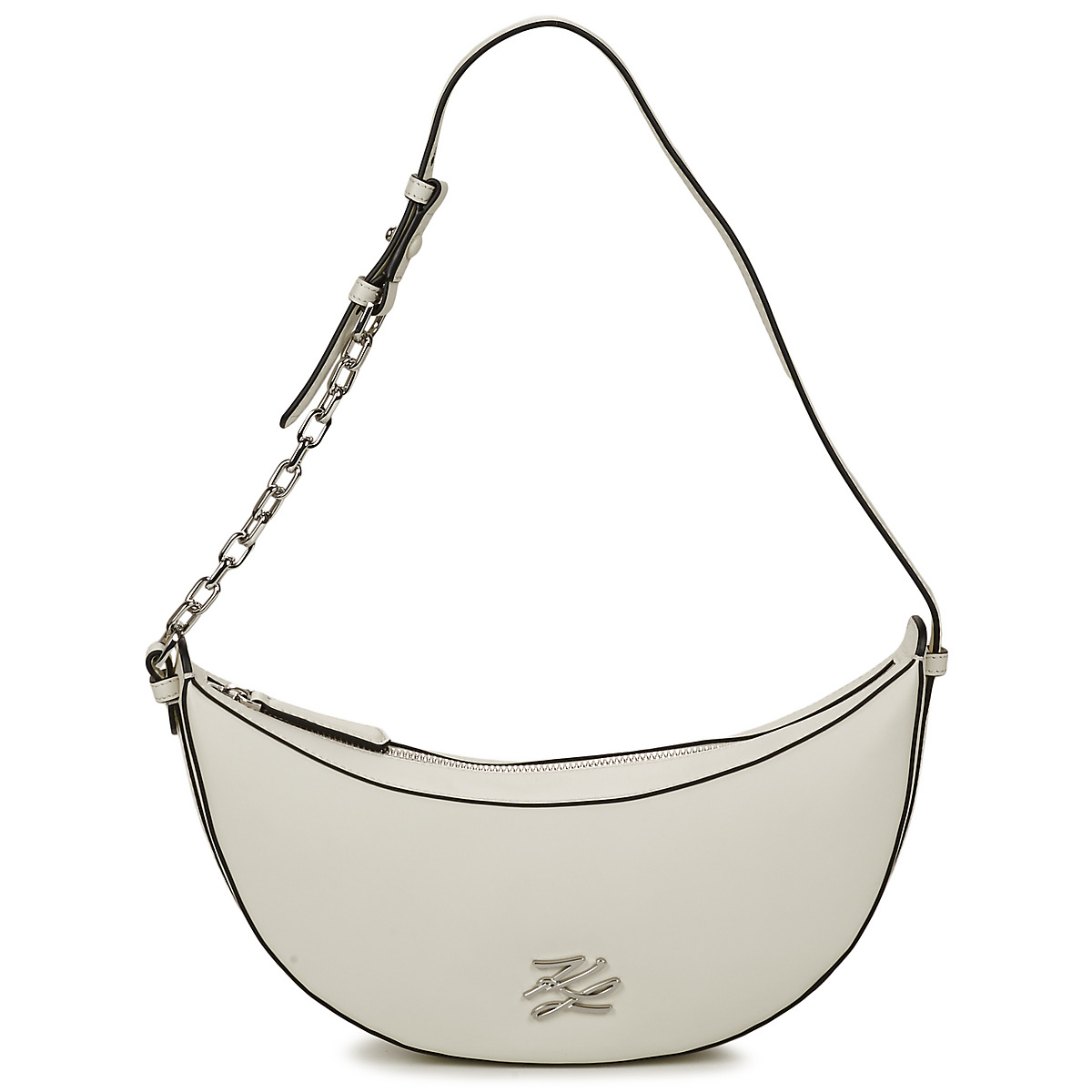 Karl Lagerfeld - K/AUTOGRAPH SM HALFMOON SHB - White