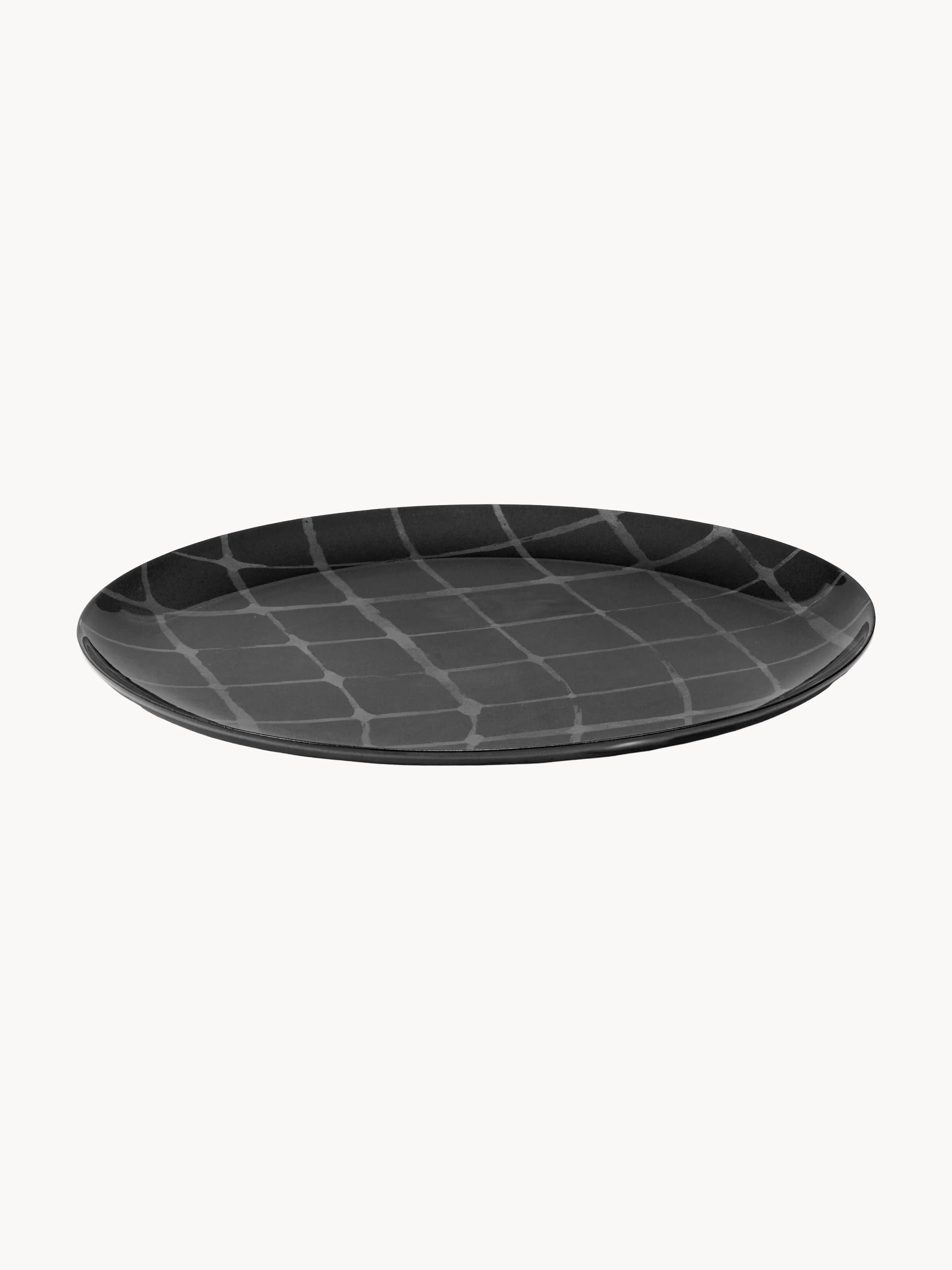 Serax x Kelly Wearstler, Porzellan-Platzteller Zuma, 2er-Set