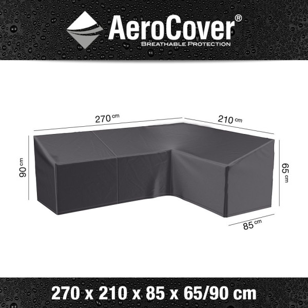 Pokrowiec ogrodowy w kształcie "L"7991 270x210x85x65-90PRAWY AeroCover