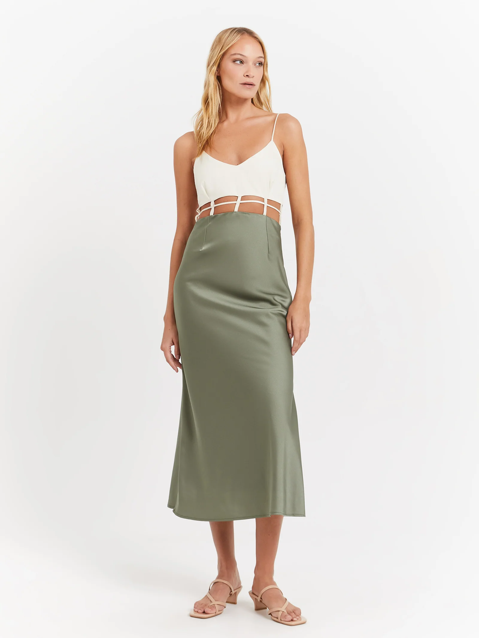 Xyla Satin Dress