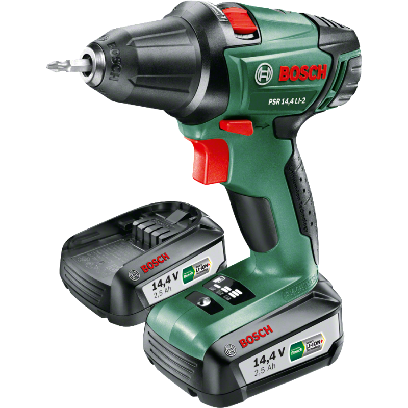 Perceuse visseuse sur batterie PSR 14,4 LI-2 2 x 2,5 Ah 14,4 V BOSCH