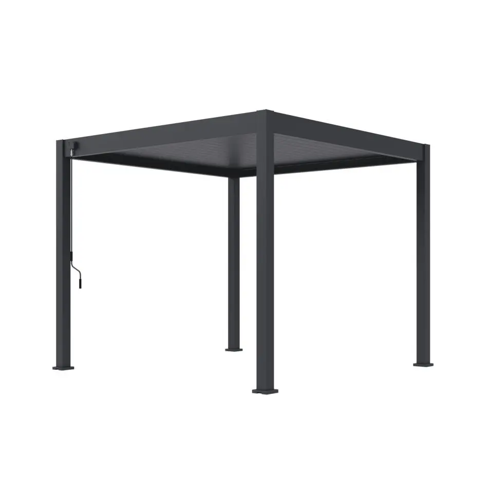 Orion Deluxe terrasoverkapping 300 x 300 cm antraciet