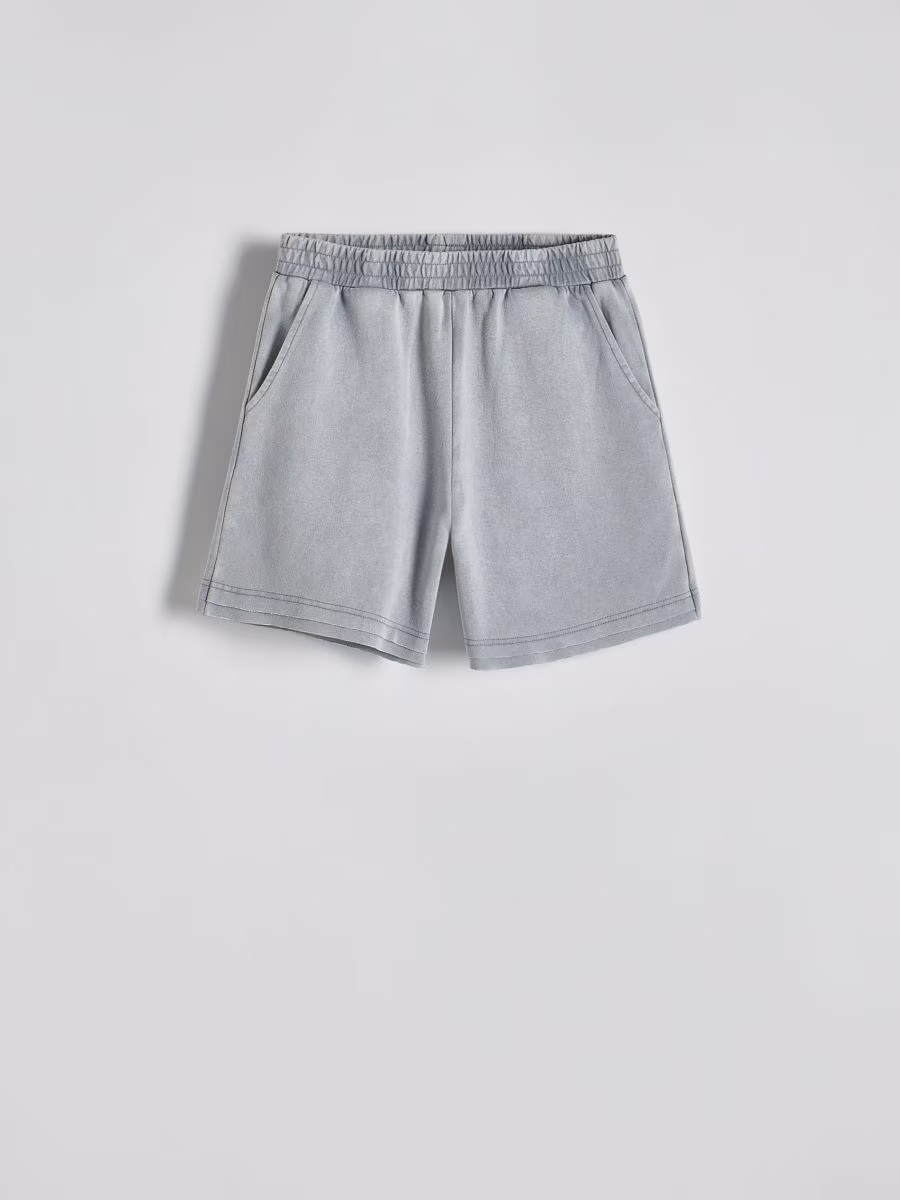 Short Tracksuit Bottoms Acid Wash