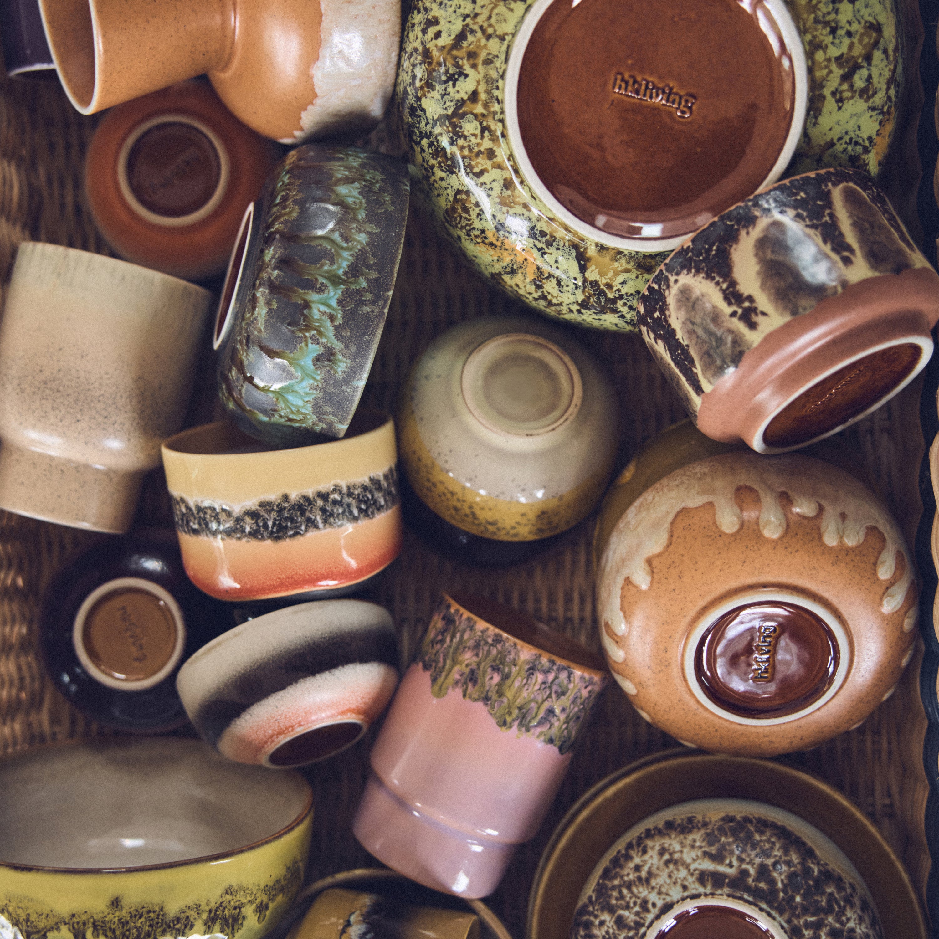 HKliving 70's Ceramics Geurkaars Small - Miami
