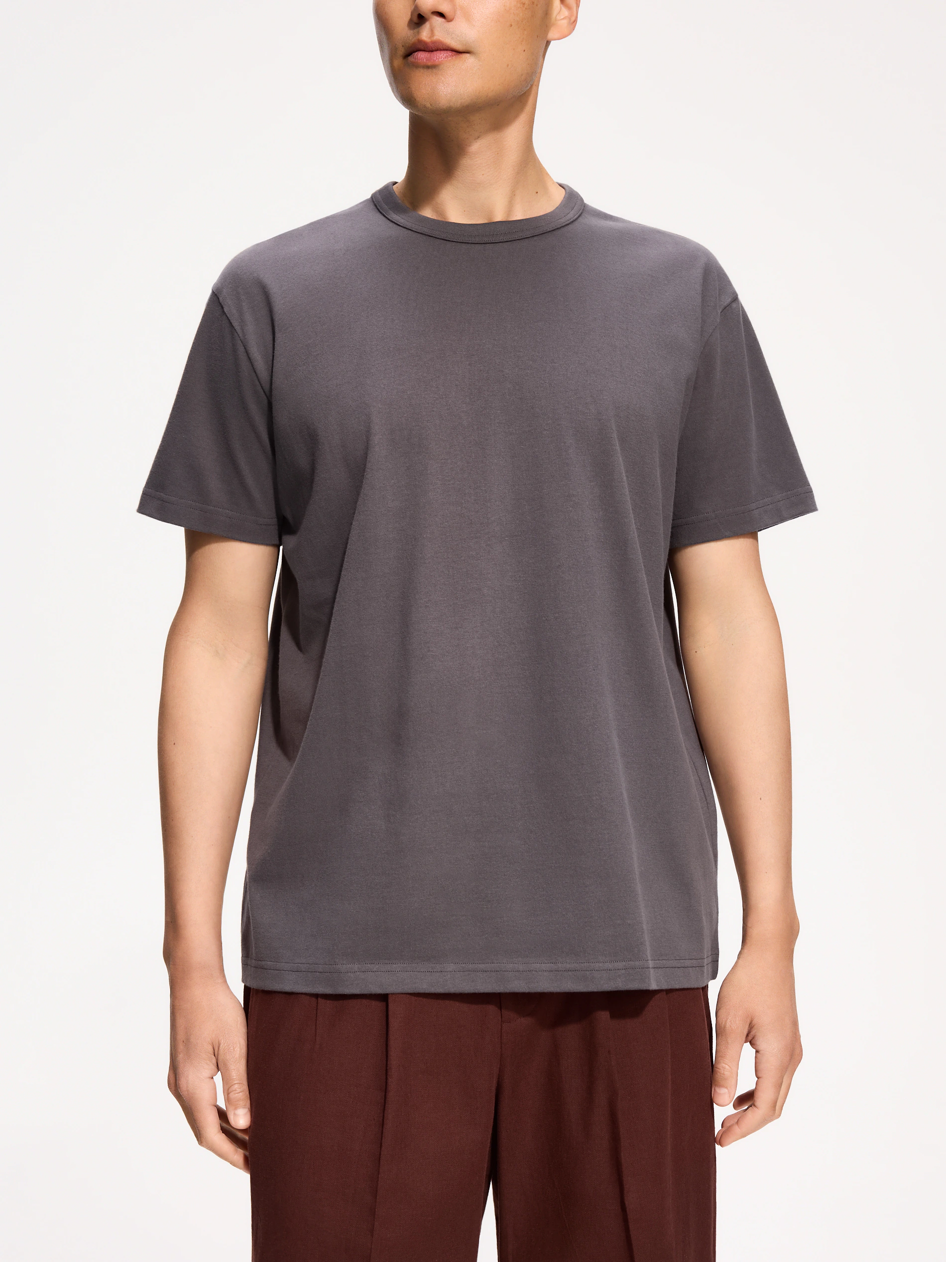 Gładki t-shirt comfort fit