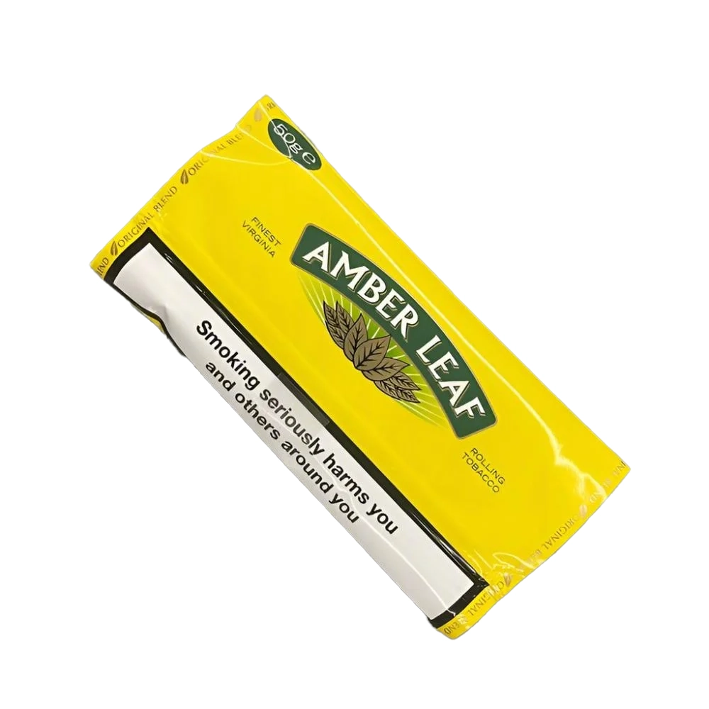 Amber Leaf Yellow Hand Rolling Tobacco (Original) 5x50g Packs