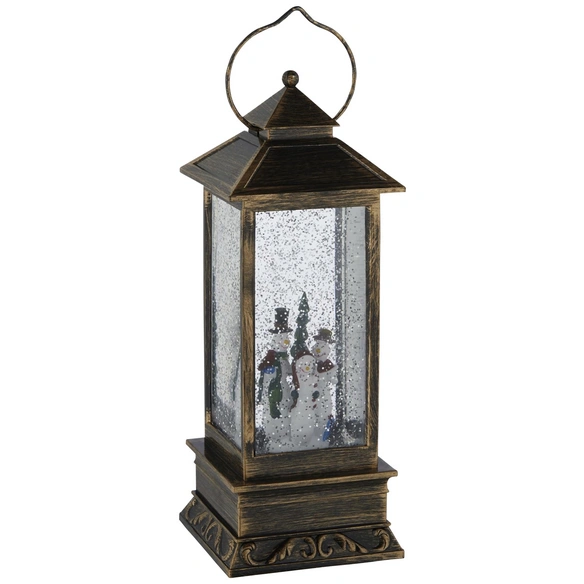 LED-Schneelaterne, Höhe: 27 cm, batterie