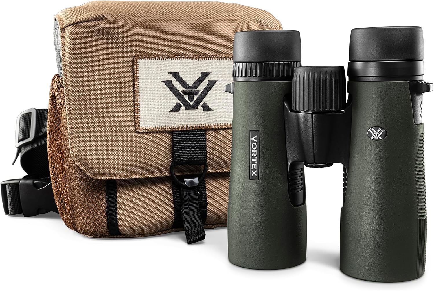 Vortex Optics Diamondback HD 10x42 Binoculars - HD Optical System  Non-slip Grip  Waterproof  Fogproof  Shockproof  Included GlassPak - Unlimited  Unconditional Warranty