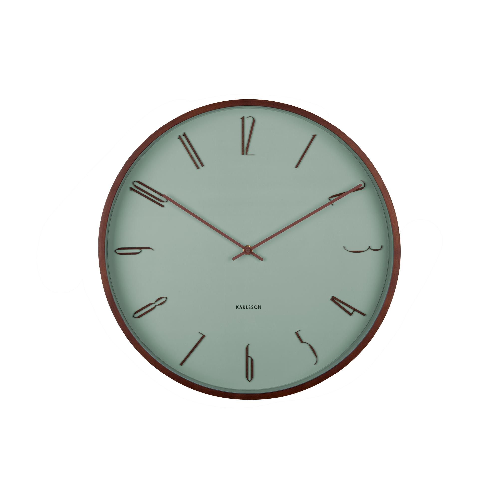 Karlsson wandklok Scandia - groen - Ø40cm