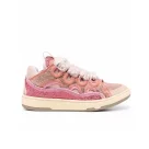 Lanvin LEATHER CURB SNEAKERS