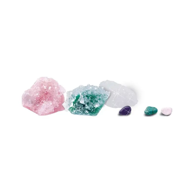 Spielset Wachsende Kristalle und Edelsteine