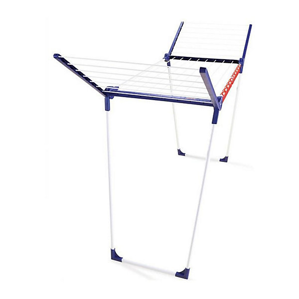 LEIFHEIT 81620 Sechoir sur pied Pegasus 160 Solid Slim,sechoir a linge 16 metres, pliable pour exterieur   interieur