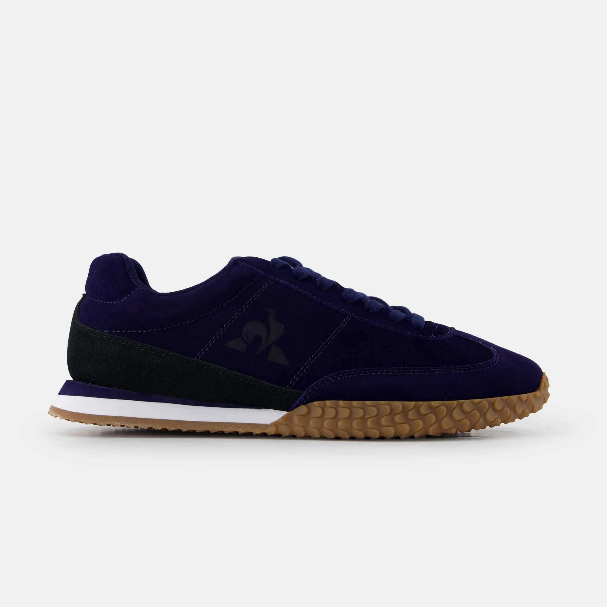 Sneakers rétro-running en suede Veloce
