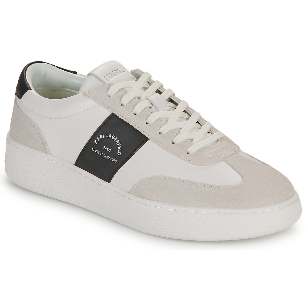 Karl Lagerfeld - KOURT III Maison Band Lo Lace - White / Black