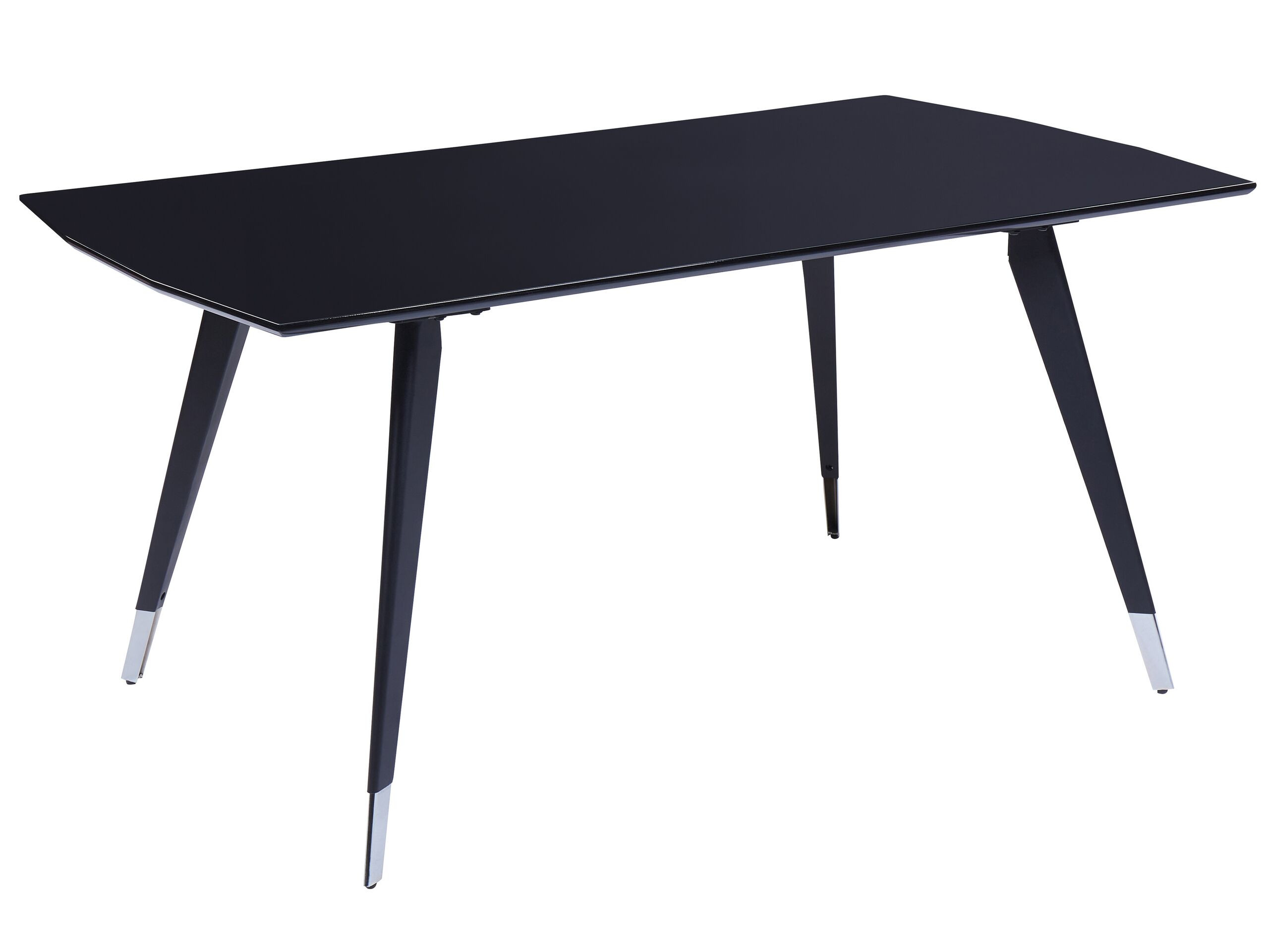Stół do kuchni jadalni 160 x 90 cm MDF czarny