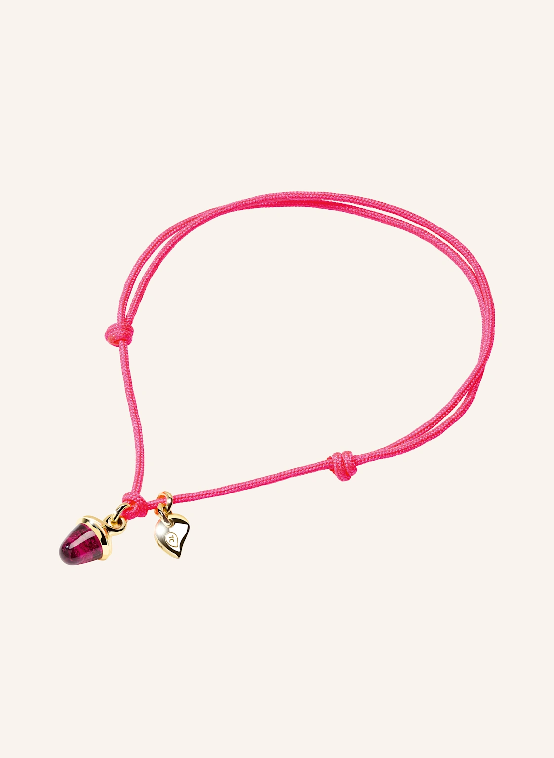 TAMARA COMOLLI Armband BRACELET 'MYMIKADO' WITH ROSE TOURMALINE aus 18 Karat Gelbgold mit rosa Turmalin