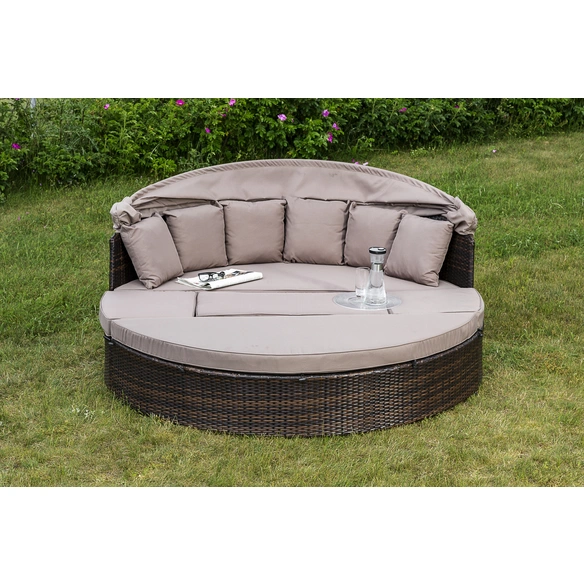 Relaxinsel »Riva«, Aluminium, inkl. Auflage